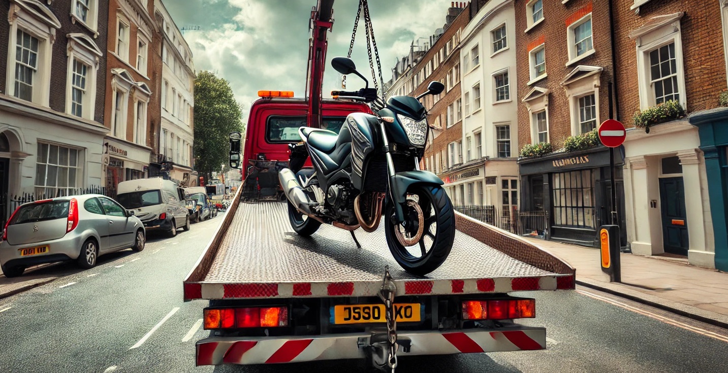 Motorcycle delivery and recovery